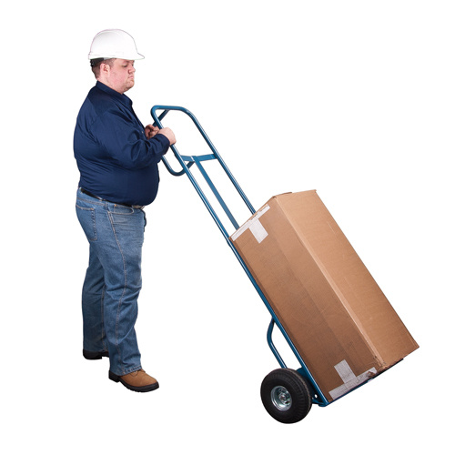 KLETON Deluxe Hi-Boy Hand Truck Deluxe Hi-Boy Hand Truck, P-Handle Handle, Steel, 72" Height, 700 lbs. Capacity - Each