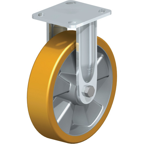 Blickle BEHS-ALTH 200K-14 Heavy-Duty Kingpinless Caster, Rigid, 8" (203.2 mm), Polyurethane, 1250 lbs. (567 kg.)-(Each)