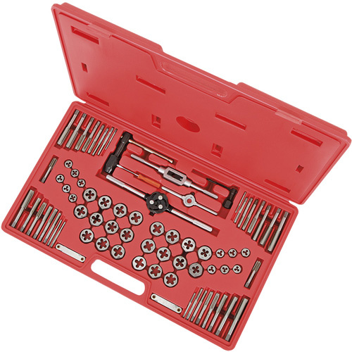 JET 530108 TD76H Tap and Alloy Die Set TD76H Tap and Alloy Die Set, 76 Pieces - Each