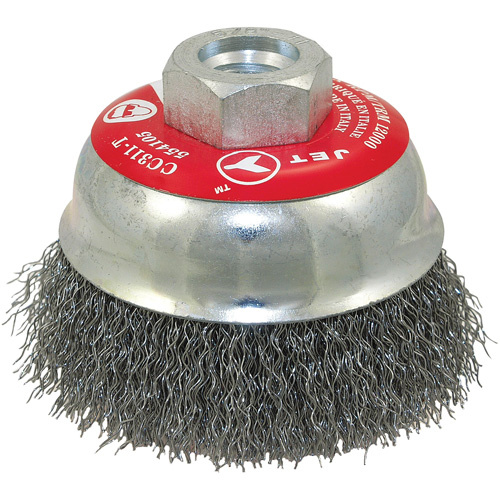 JET 554105 High Performance Crimped Cup Brush High Performance Crimped Cup Brush - Each
