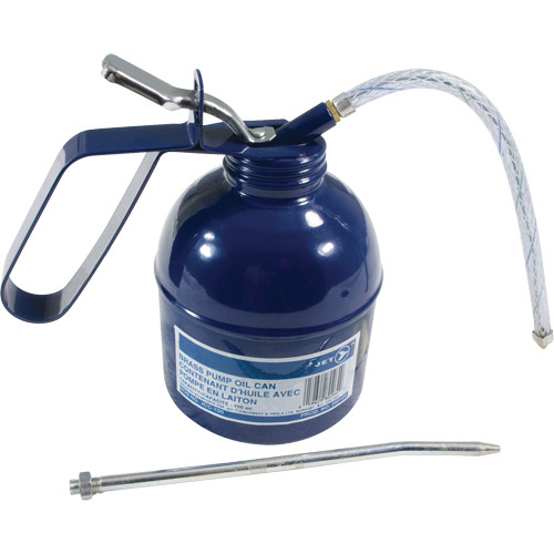 JET 350125 JOC-700 Oil Can JOC-700 Oil Can, Brass, 700 ml/24 oz Capacity - Each