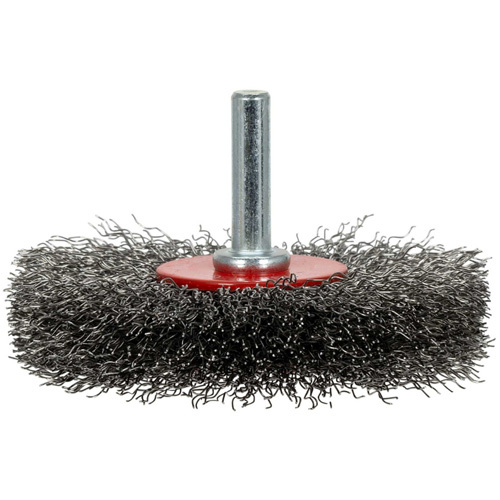JET 553735 ER300-12 Shaft Mounted Crimped Radial Brush ER300-12 Shaft Mounted Crimped Radial Brush, 3", .012" Fill - Each