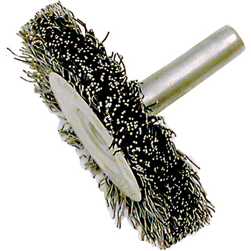 JET 553733 ER200-12 Shaft Mounted Crimped Radial Brush ER200-12 Shaft Mounted Crimped Radial Brush, 2", .012" Fill - Each