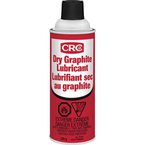 CRC Canada 1006341 Dry Graphite Lubricant Dry Graphite Lubricant, Aerosol Can - Can