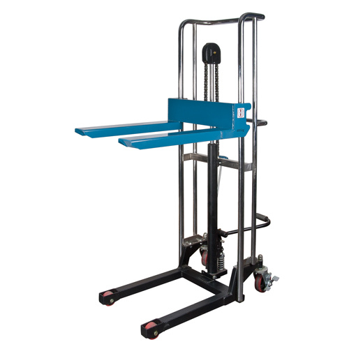 KLETON MN397 Hydraulic Platform Lift Stacker, Foot Pump Operated, 880 lbs. Capacity, 60" Max Lift-(Each) - Image 2