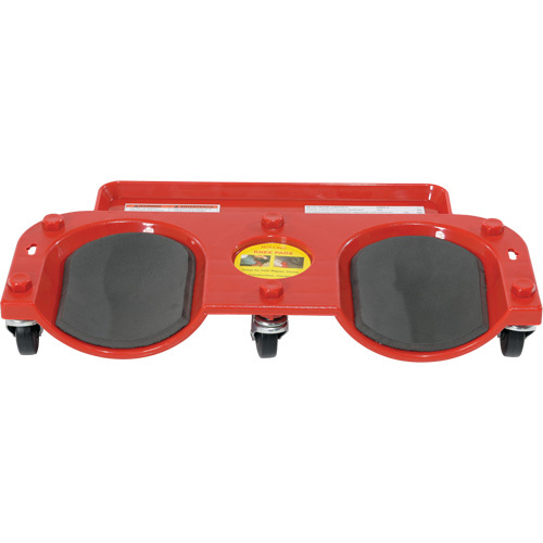 Vestil KNEE-D Rolling Knee Dolly Rolling Knee Dolly, Plastic, Red, 350 lbs. Capacity - Each - Image 2