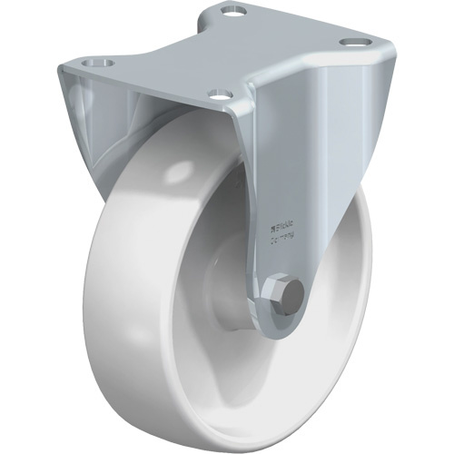 Blickle B-PO 125G Caster, Rigid, 5" (127 mm), Nylon, 440 lbs. (199.58 kg.)-(Each)