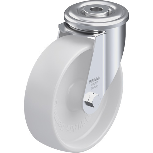 Blickle LER-PO 125G Nylon Caster Nylon Caster, Swivel, 5" Dia., 330 lbs. (149.685 kg.) Capacity - Each