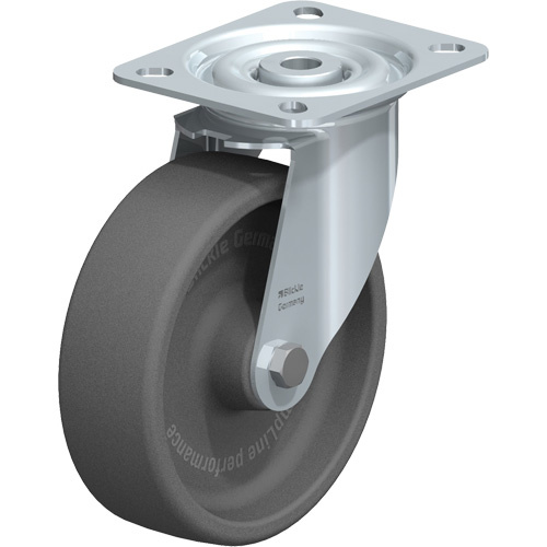 Blickle LI-POHI 125G Caster, Swivel, 5" (127 mm), Heat-Resistant Thermoplastic, 330 lbs. (150 kg.)-(Each)