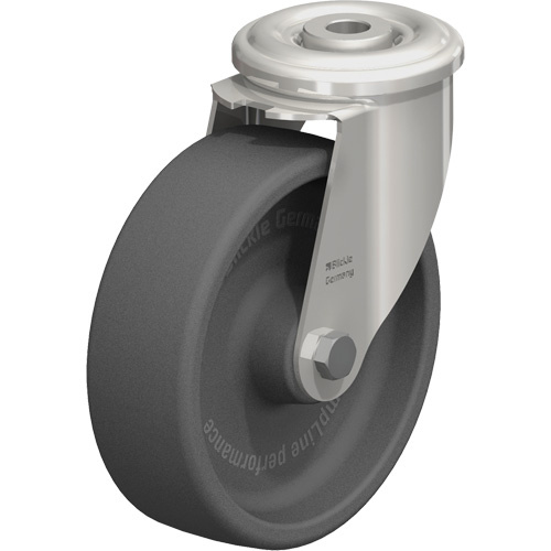 Blickle LIXR-POHI 125G Heat-Resistant Thermoplastic Caster, Swivel, 5" Dia., 330 lbs. (149.685 kg.) Capacity-(Each)