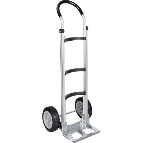 KLETON MO075 Knocked Down Hand Truck, Continuous Handle, Aluminum, 49-5/8" Height, 500 lbs. Capacity-(Each)