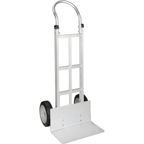 KLETON MO077 Knocked Down Hand Truck, Continuous Handle, Aluminum, 49-5/8" Height, 500 lbs. Capacity-(Each)