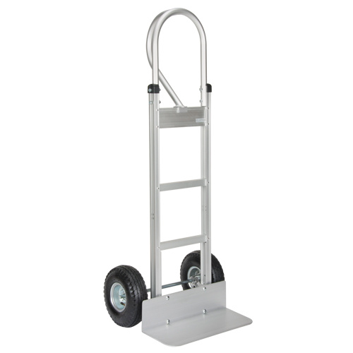 KLETON MO079 Knocked Down Hand Truck, P-Handle Handle, Aluminum, 52-1/8" Height, 500 lbs. Capacity-(Each)