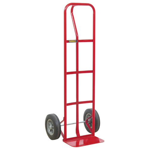 Wesco 210215 SR Economy Hand Truck  SR Economy Hand Truck , P-Handle Handle, Steel, 51" Height, 500 lbs. Capacity - Each