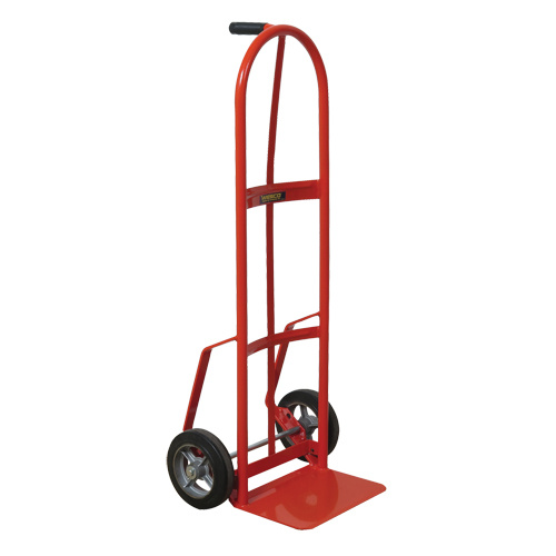 Wesco 210263 Hand Truck with Reinforced Noseplate - 126RN-HB Hand Truck with Reinforced Noseplate - 126RN-HB, Single Grip Handle, Steel, 51" Height, 800 lbs. Capacity - Each