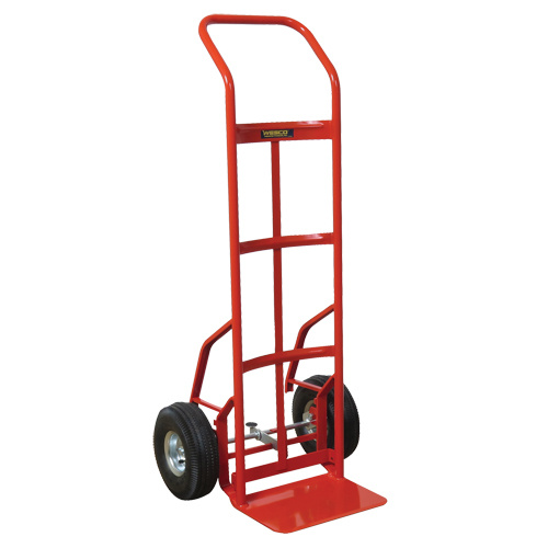 Wesco 210548 Touch-N-Tilt hand Truck - TNT56-PE Touch-N-Tilt hand Truck - TNT56-PE, Continuous Handle, Steel, 50" Height, 600 lbs. Capacity - Each