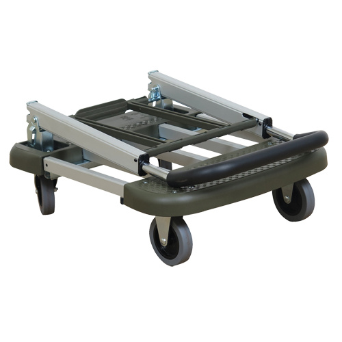 Wesco 272048 Telefolding Platform Truck Telefolding Platform Truck, Aluminum, 330 lbs., 29-1/2" L x 17-1/2" W, 36-1/2" High - Each