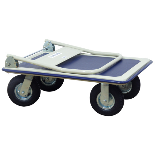 Wesco 272235 Folding Handle Platform Truck Folding Handle Platform Truck, Steel, 660 lbs., 35" L x 23" W, 43.5" High - Each