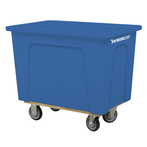 Wesco 272504 Box Truck Box Truck, Polyethylene, 32" L x 21" W x 21" H, 5 cu. Ft. Volume, 350 lbs. Capacity - Each