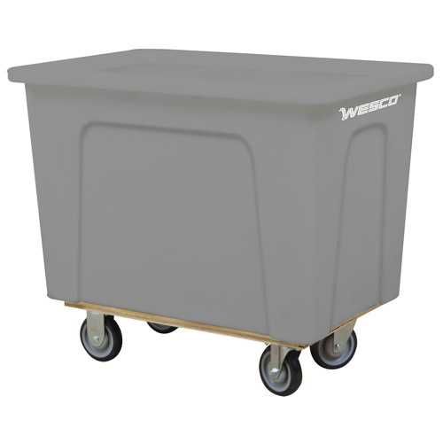 Wesco 272508 Box Truck Box Truck, Polyethylene, 35" L x 24" W x 30" H, 10 cu. Ft. Volume, 450 lbs. Capacity - Each