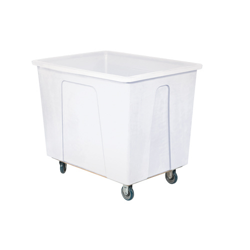 Wesco 272525 Box Truck Box Truck, White Polyethylene, 46" L x 34" W x 40" H, 25 cu. Ft. Volume, 600 lbs. Capacity - Each
