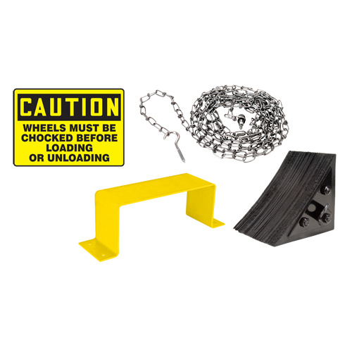 KLETON Wheel Chock Kit - English Wheel Chock Kit - English - Each