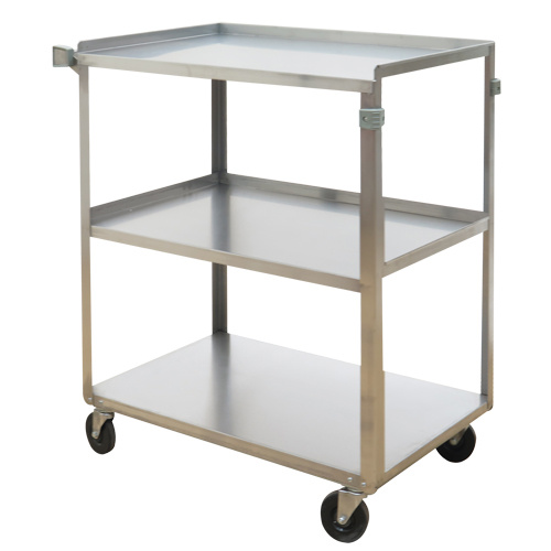 Wesco 260291 Shelf Carts Shelf Carts, 3 Tiers, 17-5/8" W x 33" H x 27-1/8" D, 300 lbs. Capacity - Each