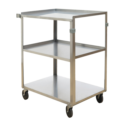 Wesco 260293 Shelf Carts Shelf Carts, 3 Tiers, 18" W x 32" H x 27-3/8" D, 500 lbs. Capacity - Each
