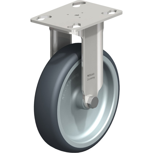 Blickle BKPXA-TPA 126G Caster, Rigid, 5" (127 mm), Thermoplastic Rubber-Elastomer, 265 lbs. (120 kg.)-(Each)