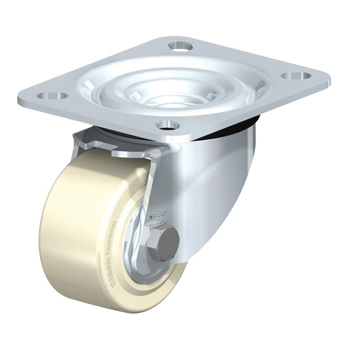 Blickle L-GSPO 60K Low-Profile Caster, Rigid, 2-3/8" (60.5 mm), Nylon, 440 lbs. (199.58 kg.)-(Each)