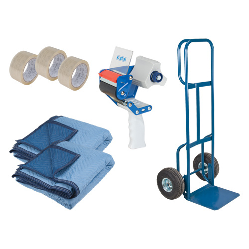 KLETON MO802 Moving Kit, P-Handle Handle, Steel, 50" Height, 700 lbs. Capacity-(Each)