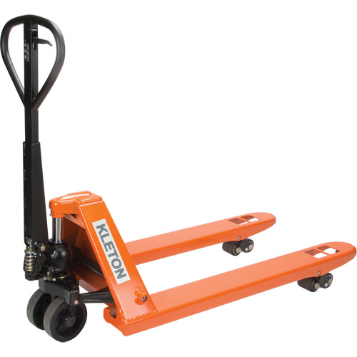 KLETON MO890 Super Heavy-Duty Manual Pallet Truck, Steel, 48" L x 27" W, 11000 lbs. Capacity-(Each) - Image 2