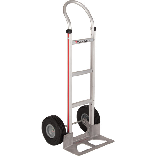 Magliner HMK111UAC Knocked Down Hand Truck, Continuous Handle, Aluminum, 48" Height, 500 lbs. Capacity-(Each)
