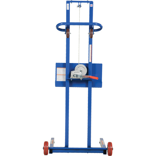 Vestil LLPW-500-FW Low Profile Lite Load Lift Low Profile Lite Load Lift, Hand Winch Operated, 400 lbs. Capacity, 55" Max Lift - Each