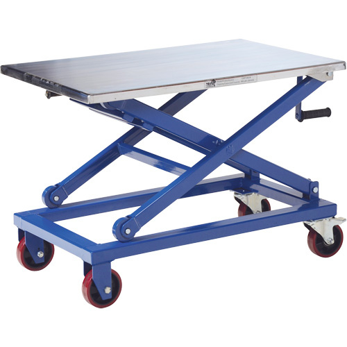 Vestil CART-660-M Manual Scissor Lift Table Manual Scissor Lift Table, 37" L x 23-1/2" W, Steel, 660 lbs. Capacity - Each