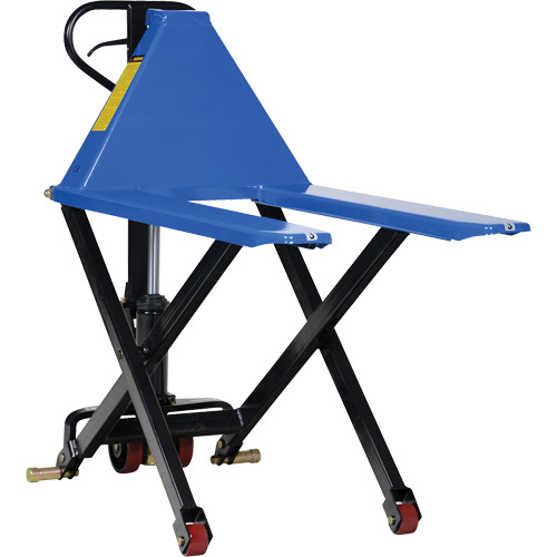 Vestil L-270-HD Hydraulic & Manual Skid Scissor Lift Hydraulic & Manual Skid Scissor Lift, 47" L x 27" W, Steel, 2200 lbs. Capacity - Each