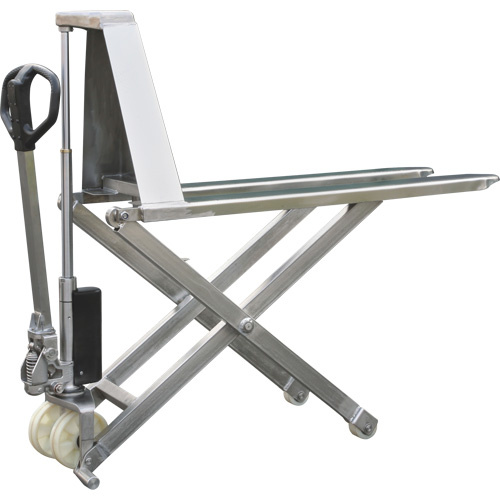 Mobile Industries 117220NSS-ECO Eco Scissor Skid Lift, 45" L x 21" W, Stainless Steel, 2200 lbs. Capacity-(Each)