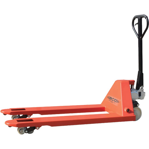 Mobile Industries 111245HD Eco Heavy-Duty Pallet Truck, Steel, 45" L x 21.6" W, 11000 lbs. Capacity-(Each)