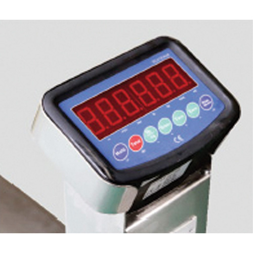 Mobile Industries 120448WLSS Eco Weigh-Scale Pallet Truck Eco Weigh-Scale Pallet Truck, 48" L x 27" W, 4400 lbs. Cap. - Each