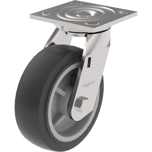 Blickle P21S-PB040R-14 21 Series Medium-Duty Caster 21 Series Medium-Duty Caster, Swivel, 4" (101.6 mm), Polypropylene, 500 lbs. (227 kg.) - Each