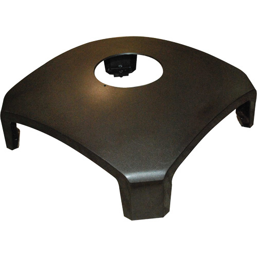 Rubbermaid Specialmade FG3975M2SBLE Landmark Series® Container Dome Top with Hole Landmark Series<sup>®</sup> Container Dome Top with Hole - Each