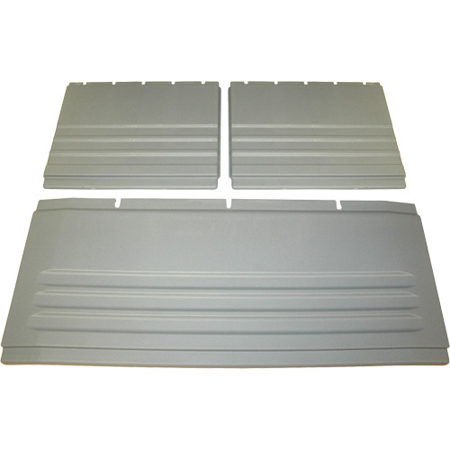 Rubbermaid Specialmade FG4093L1GRAY Xtra™ Cart Side & Back Panel Kit Xtra™ Cart Side & Back Panel Kit - Each