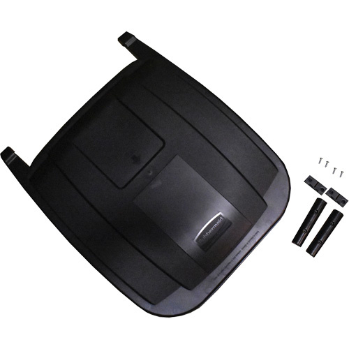 Rubbermaid Specialmade FG9W27L2BLA Brute® Rollout Container Lid Brute<sup>®</sup> Rollout Container Lid - Each