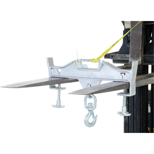 Vestil D-FORK-4-SL Double Swivel Hoisting Hook Double Swivel Hoisting Hook, 7-1/4" x  2-1/2" Fork Pocket - Each