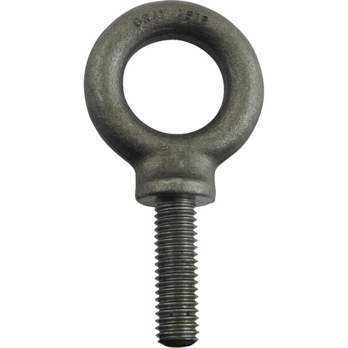 Gray Tools AS16 Alloy Steel Eye Bolt Alloy Steel Eye Bolt, 1-3/16" Dia., 1-1/2" L, 2700 lbs./2700 lbs. (1.35 tons) Capacity - Each