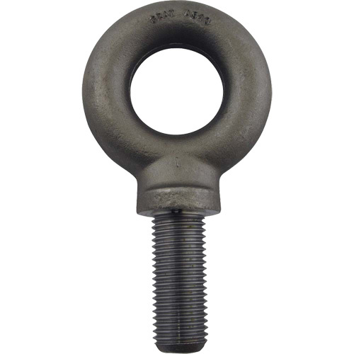Gray Tools AS40 Alloy Steel Eye Bolt Alloy Steel Eye Bolt, 2-3/16" Dia., 3" L, 18400 lbs./18400 lbs. (9.2 tons) Capacity - Each