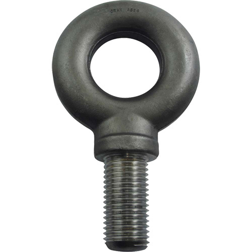 Gray Tools AS64 Alloy Steel Eye Bolt Alloy Steel Eye Bolt, 3-1/4" Dia., 4" L, 47600 lbs. (23.8 tons)/47600 lbs. Capacity - Each