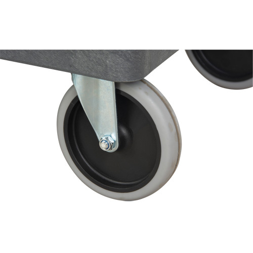 KLETON Utility Service Cart Utility Service Cart, 2 Tiers, 16-1/2" x 32-1/2" x 34-1/2", 550 lbs. Capacity - Each