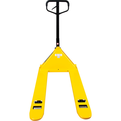 KLETON MQ141 Steel Wheel Pallet Truck, Steel, 48" L x 27" W, 5500 lbs. Capacity-(Each)