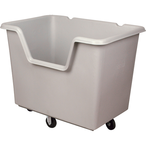 Techstar Plastics Inc 175B-D-01-5 Starcart™ Easy-Access Box Truck Starcart™ Easy-Access Box Truck, Polyethylene, 46" L x 31" W x 49" H, 24 cu. ft. Volume, 900 lbs. Capacity - Each